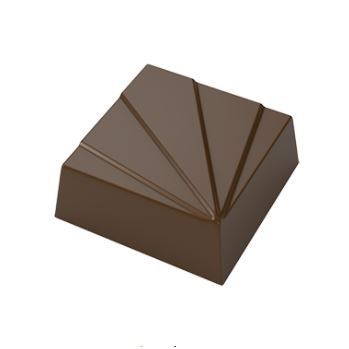 Implast Square Praline Polycarbonate Chocolate Mould